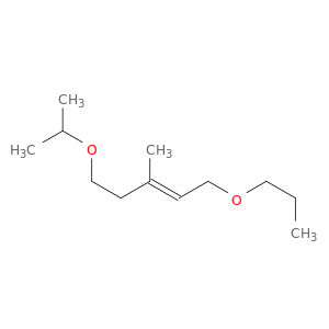 2-Pentene, 3-methyl-5-(1-methylethoxy)-1-propoxy-, (E)-
