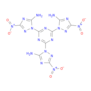1H-1,2,4-Triazol-5-amine, 1,1',1''-(1,3,5-triazine-2,4,6-triyl)tris[3-nitro-