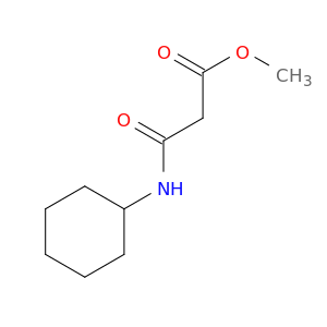 Propanoic acid, 3-(cyclohexylamino)-3-oxo-, methyl ester