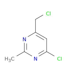 Pyrimidine, 4-chloro-6-(chloromethyl)-2-methyl-
