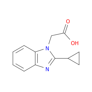 2-(2-环丙基-1H-苯并[d]咪唑-1-基)乙酸