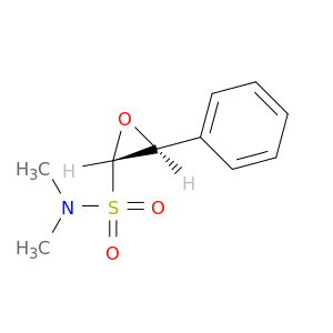 Oxiranesulfonamide, N,N-dimethyl-3-phenyl-, trans-