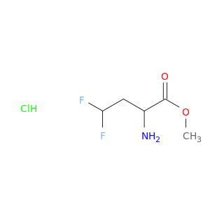 Methyl 2-Amino-4,4-difluorobutanoate Hydrochloride