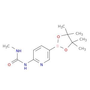 N-甲基-N'-[5-(4,4,5,5-四甲基-1,3,2-二氧杂硼杂环戊烷-2-基)-2-吡啶基]脲