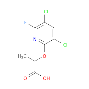 Propanoic acid, 2-[(3,5-dichloro-6-fluoro-2-pyridinyl)oxy]-