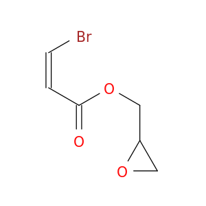 2-Propenoic acid, 3-bromo-, oxiranylmethyl ester, (Z)-