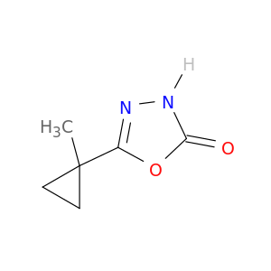 1,3,4-Oxadiazol-2(3H)-one, 5-(1-methylcyclopropyl)-