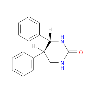 2(1H)-Pyrimidinone, tetrahydro-4,5-diphenyl-, trans-