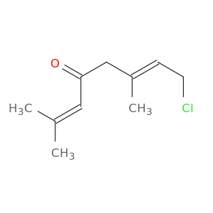 2,6-Octadien-4-one, 8-chloro-2,6-dimethyl-, (6E)-