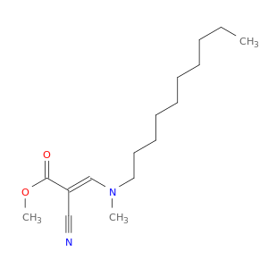 METHYL (E)-2-CYANO-3-(DECYL-METHYL-AMINO)PROP-2-ENOATE