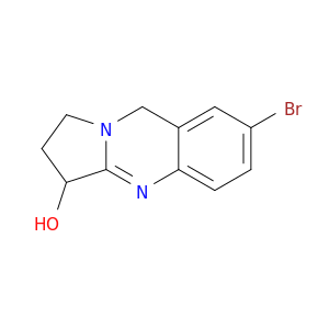 Pyrrolo[2,1-b]quinazolin-3-ol, 7-bromo-1,2,3,9-tetrahydro-