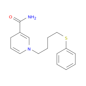 3-Pyridinecarboxamide, 1,4-dihydro-1-[4-(phenylthio)butyl]-