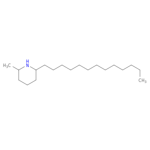 Piperidine, 2-methyl-6-tridecyl-