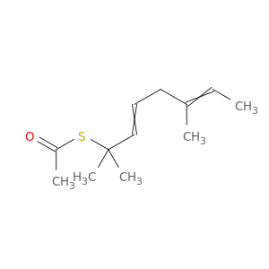 Ethanethioic acid, S-(1,1,5-trimethyl-2,5-heptadienyl) ester