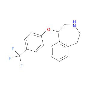 1H-3-Benzazepine, 2,3,4,5-tetrahydro-1-[4-(trifluoromethyl)phenoxy]-