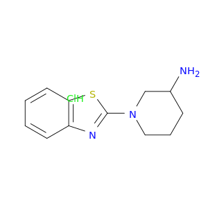 1-(苯并[D]噻唑-2-基)哌啶-3-胺盐酸盐
