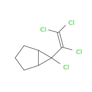 Bicyclo[3.1.0]hexane, 6-chloro-6-(trichloroethenyl)-