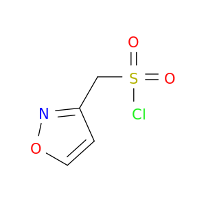 1,2-oxazol-3-ylmethanesulfonyl chloride