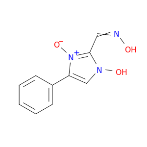 1H-Imidazole-2-carboxaldehyde, 1-hydroxy-4-phenyl-, oxime, 3-oxide