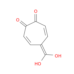 4-(dihydroxymethylidene)cyclohepta-2,5-diene-1,7-dione