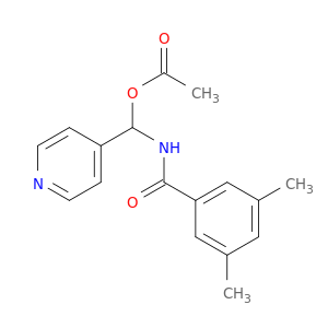 [[(3,5-dimethylbenzoyl)amino]-pyridin-4-yl-methyl] acetate