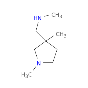 1-(1,3-Dimethylpyrrolidin-3-yl)-N-methylmethanamine