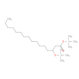 TRIMETHYLSILYL 3-[(TRIMETHYLSILYL)OXY]HEXADECANOATE