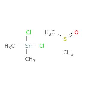 dichloro-dimethyl-stannane; methylsulfinylmethane
