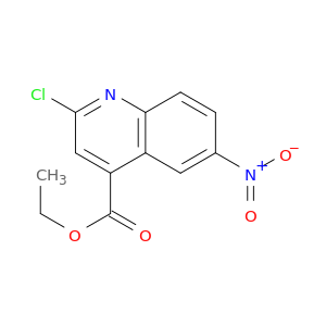 ETHYL 2-CHLORO-6-NITRO-QUINOLINE-4-CARBOXYLATE