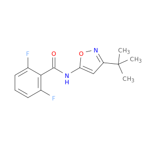 Benzamide, N-[3-(1,1-dimethylethyl)-5-isoxazolyl]-2,6-difluoro-