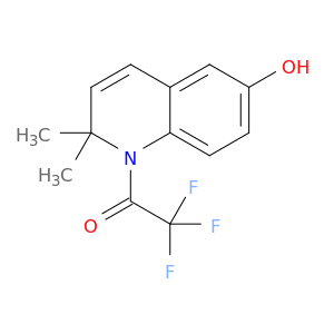6-Quinolinol, 1,2-dihydro-2,2-dimethyl-1-(trifluoroacetyl)-