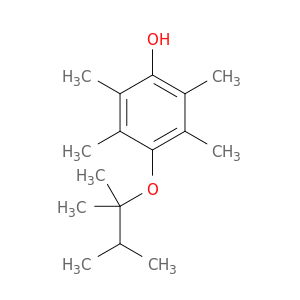Phenol, 2,3,5,6-tetramethyl-4-(1,1,2-trimethylpropoxy)-