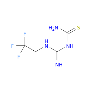 Thiourea, [imino[(2,2,2-trifluoroethyl)amino]methyl]-