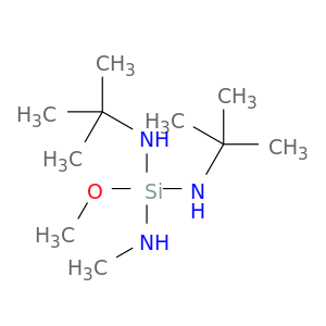 Silanetriamine, N,N'-bis(1,1-dimethylethyl)-1-methoxy-N''-methyl-