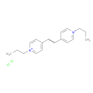 Pyridinium, 4,4'-(1,2-ethenediyl)bis[1-propyl-, dichloride