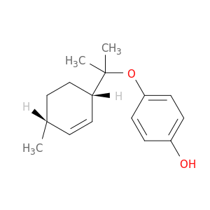 Phenol, 4-[1-methyl-1-[(1S,4R)-4-methyl-2-cyclohexen-1-yl]ethoxy]-