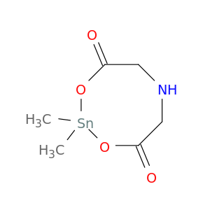 4H-1,3,6,2-Dioxazastannocine-4,8(5H)-dione, dihydro-2,2-dimethyl-