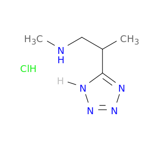 Methyl[2-(1H-1,2,3,4-tetrazol-5-yl)propyl]amine hydrochloride