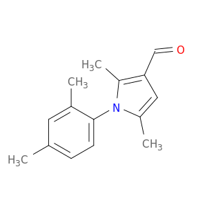 1-（2,4-二甲基-苯基）-2,5-二甲基-1H-吡咯-3-甲醛