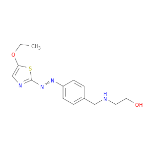 Ethanol, 2-[[4-[(5-ethoxy-2-thiazolyl)azo]phenyl]methylamino]-