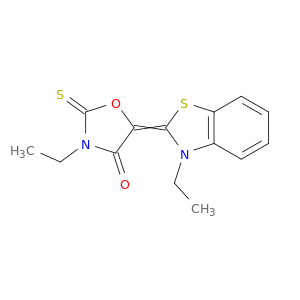 3-乙基-5-[3-乙基-2(3H)-苯并噻唑亚基]-2-硫代-4-恶唑烷酮