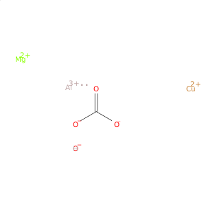 Aluminum copper magnesium carbonate hydroxide