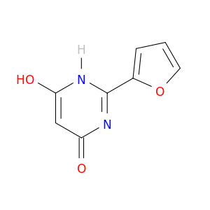 4(1H)-Pyrimidinone, 2-(2-furanyl)-6-hydroxy-