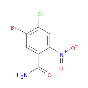 5-Bromo-4-chloro-2-nitrobenzamide