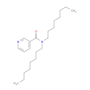 3-Pyridinecarboxamide, N,N-dioctyl-