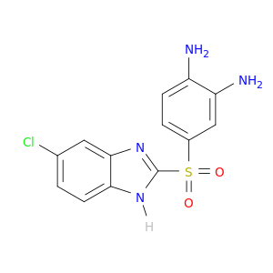 1,2-Benzenediamine, 4-[(5-chloro-1H-benzimidazol-2-yl)sulfonyl]-
