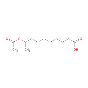Decanoic acid, 9-(acetyloxy)-