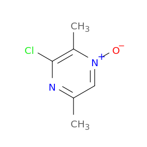 Pyrazine, 3-chloro-2,5-dimethyl-, 1-oxide