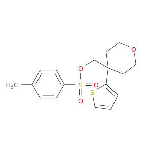 (4-THIOPHEN-2-YLTETRAHYDROPYRAN-4-YL)METHYL TOLUENE-4-SULFONATE