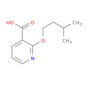 2-(3-Methylbutoxy)pyridine-3-carboxylic Acid